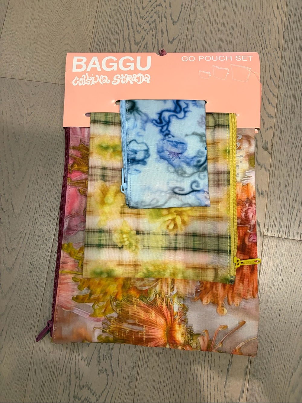 BAGGU x Collina Strada Go Pouch Set of 3 - Picture 2 of 2